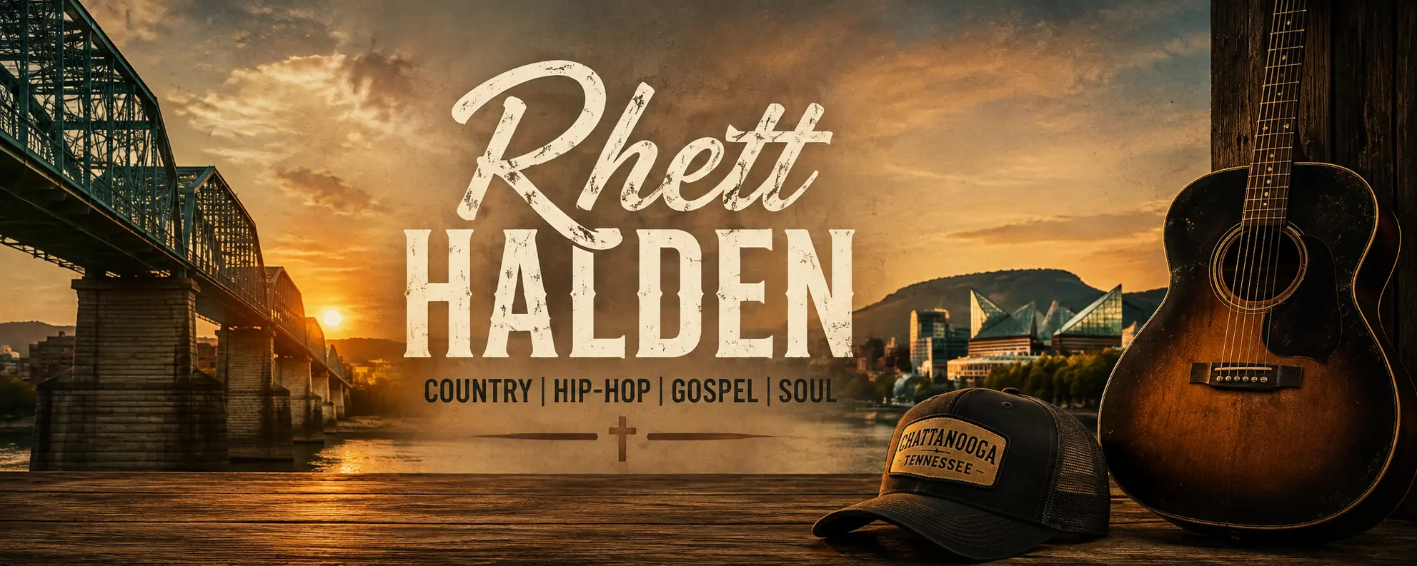 Rhett Halden — Country, Hip-Hop, Gospel, Soul. Chattanooga, Tennessee.